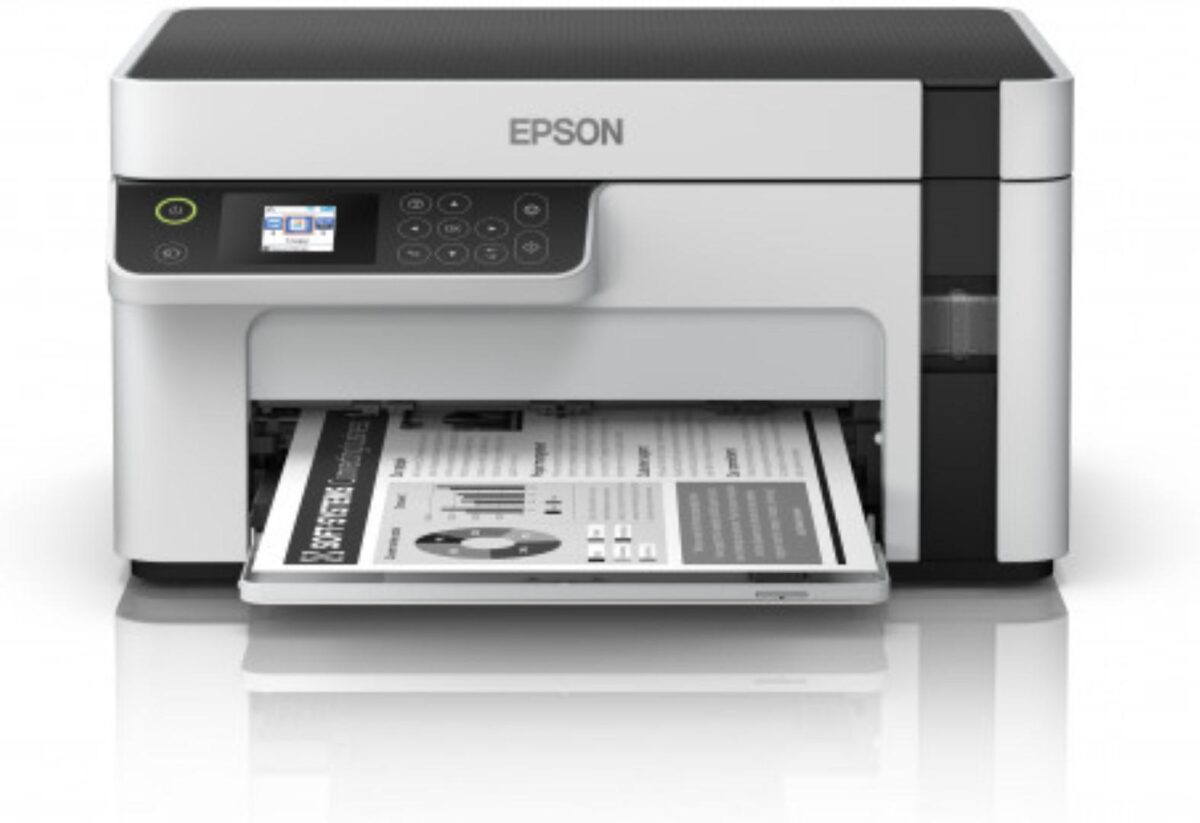 Multifunctional inkjet mono CISS Epson M2120, dimensiune A4 (Printare, Copiere, - imagine 1